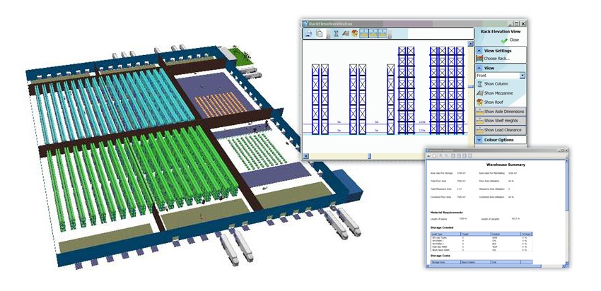 CLASS Warehouse Layout and Simulation - SimPlan AG