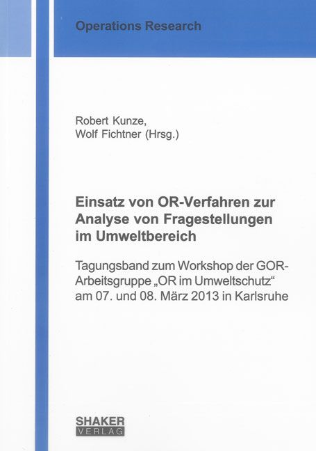 Einsatz von OR-Verfahren zur Analyse von Fragestellungen im Umweltbereich - SimPlan AG