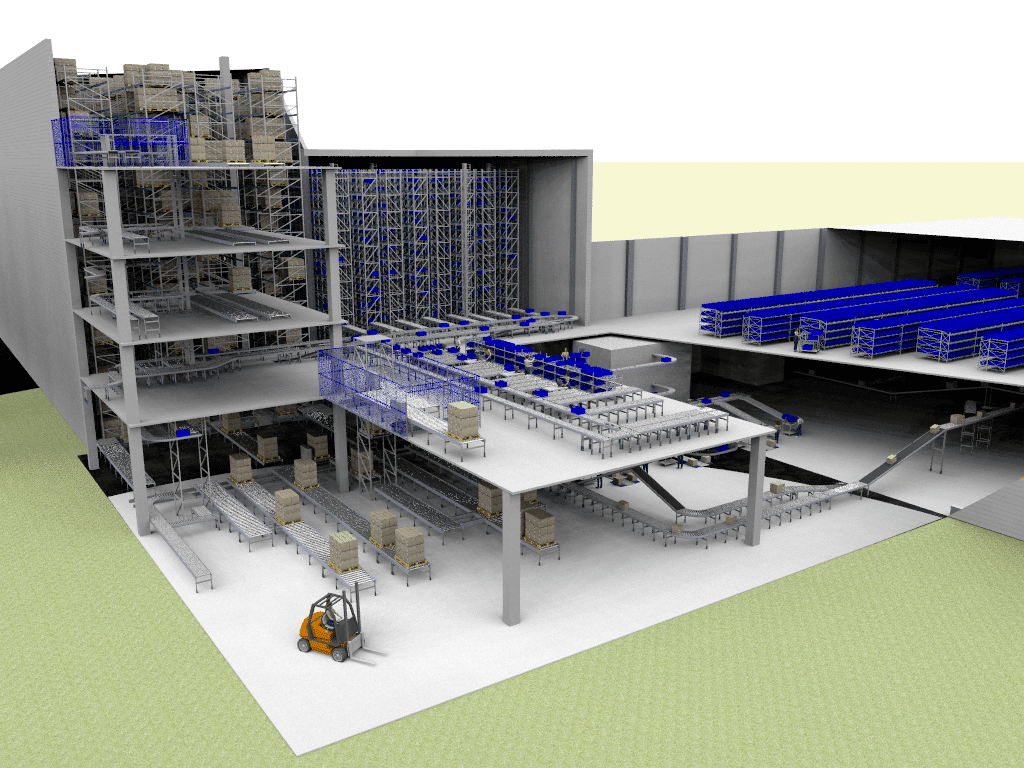 Simulation Distributionslogistik - SimPlan AG