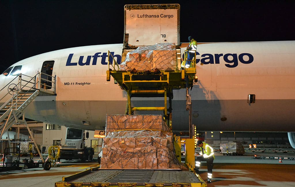 Foto Lufthansa Cargo Beladung