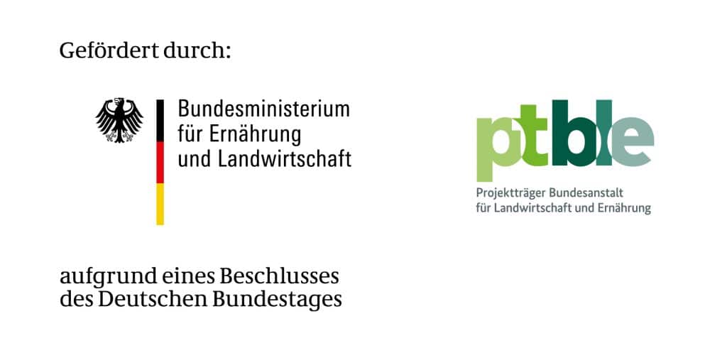 Gefördert durch Bundesministerium für Ernährung und Landwirtschaft - SimPlan AG