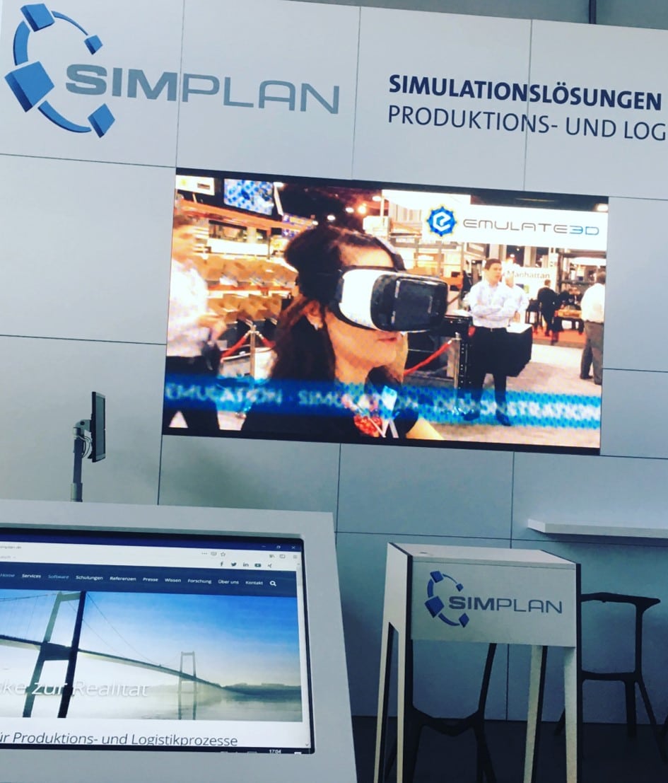 Messeauftritt SimPlan - SimPlan AG