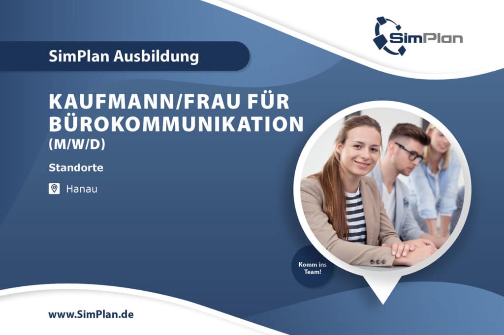 Ausbildung Kaufmann/frau für Bürokommunikation