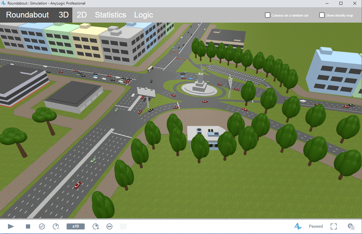 Modell 3D SimCityNet - SimPlan AG