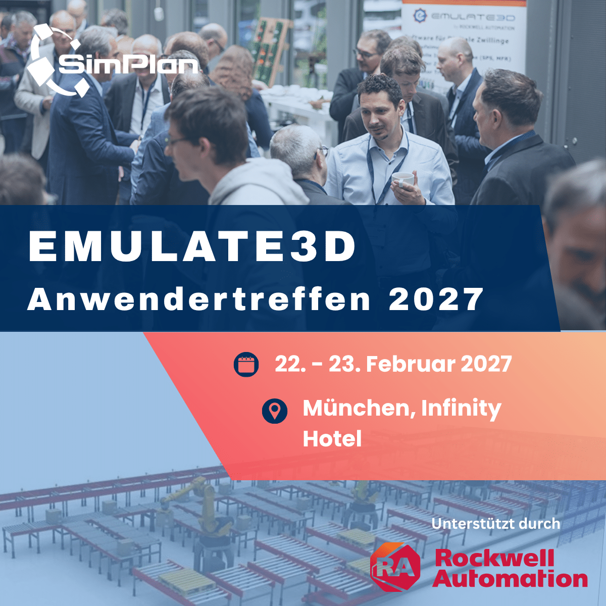 Emulate3D Anwendertreffen 2027, München