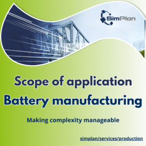 scope of application battery manufacturing