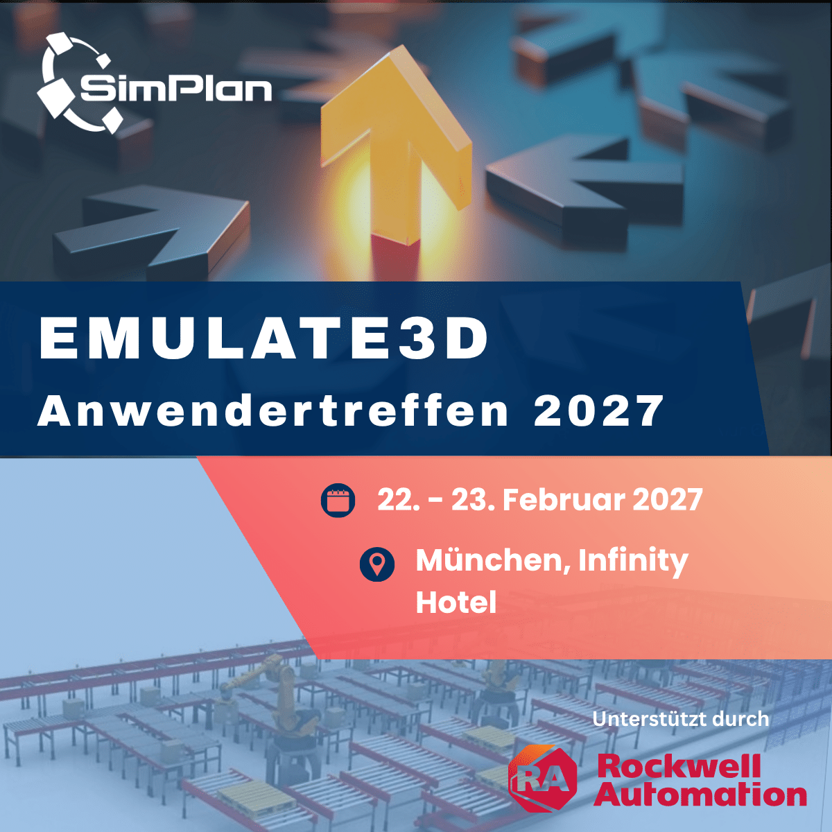 Emulate3D Anwendertreffen 2027, München