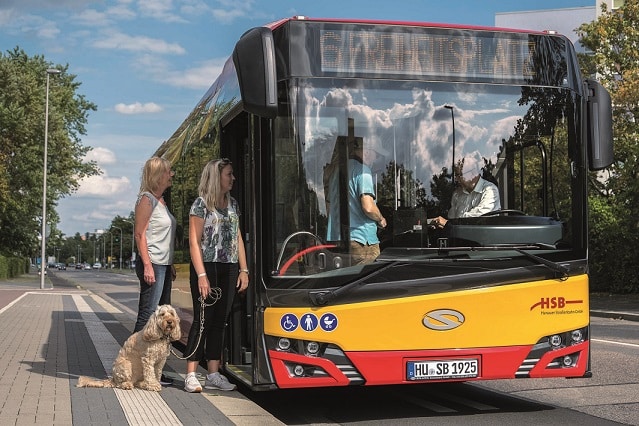 HSB-Bus: Einsteigen mit Hund - SimPlan AG