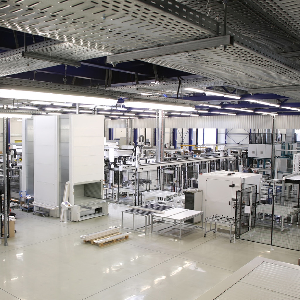 Module production plant_model