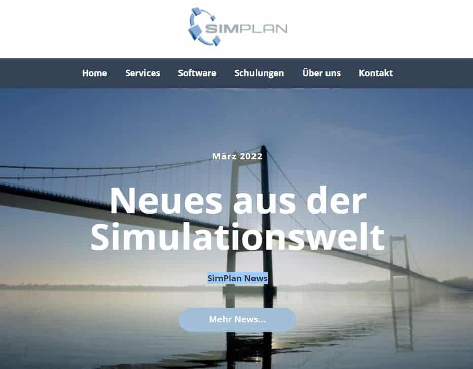 SimPlan Newsletter März 2022