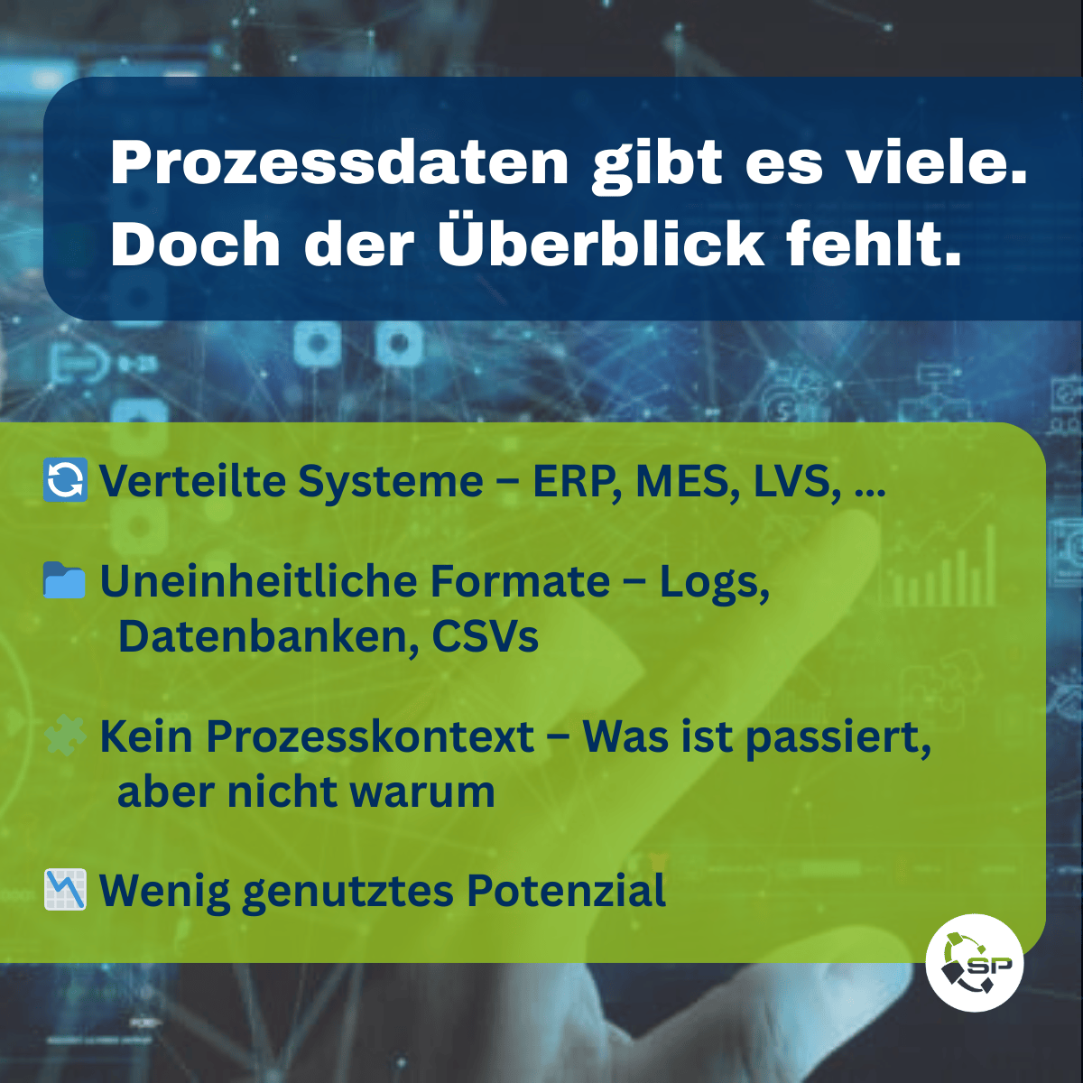 Services: Process Mining - kein Überblick über die Daten
