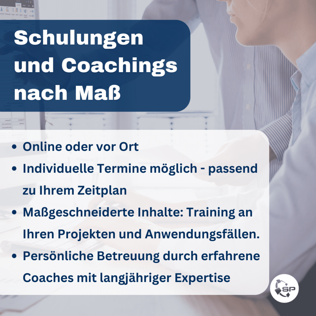 Coaching nach Maß - die Optionen