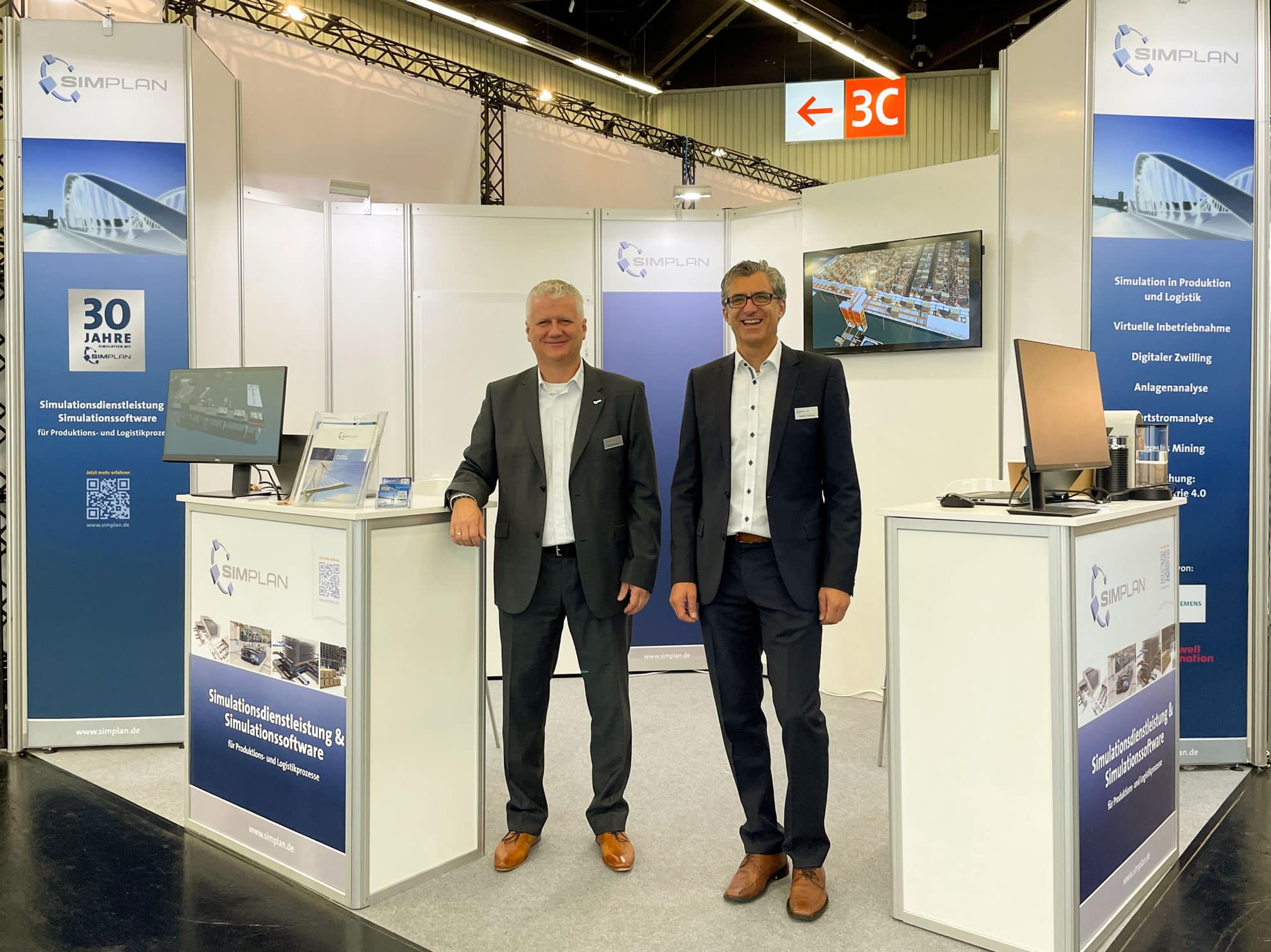 SimPlan Stand auf der FachPack 2022