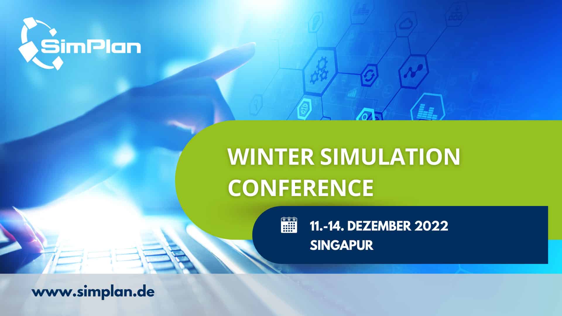 SimPlan ist Aussteller auf der Winter Simulation Conference 2022