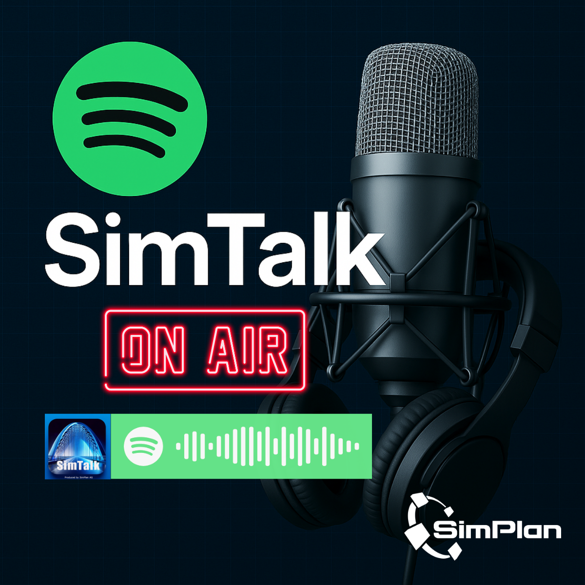 SimTalk podcast banner