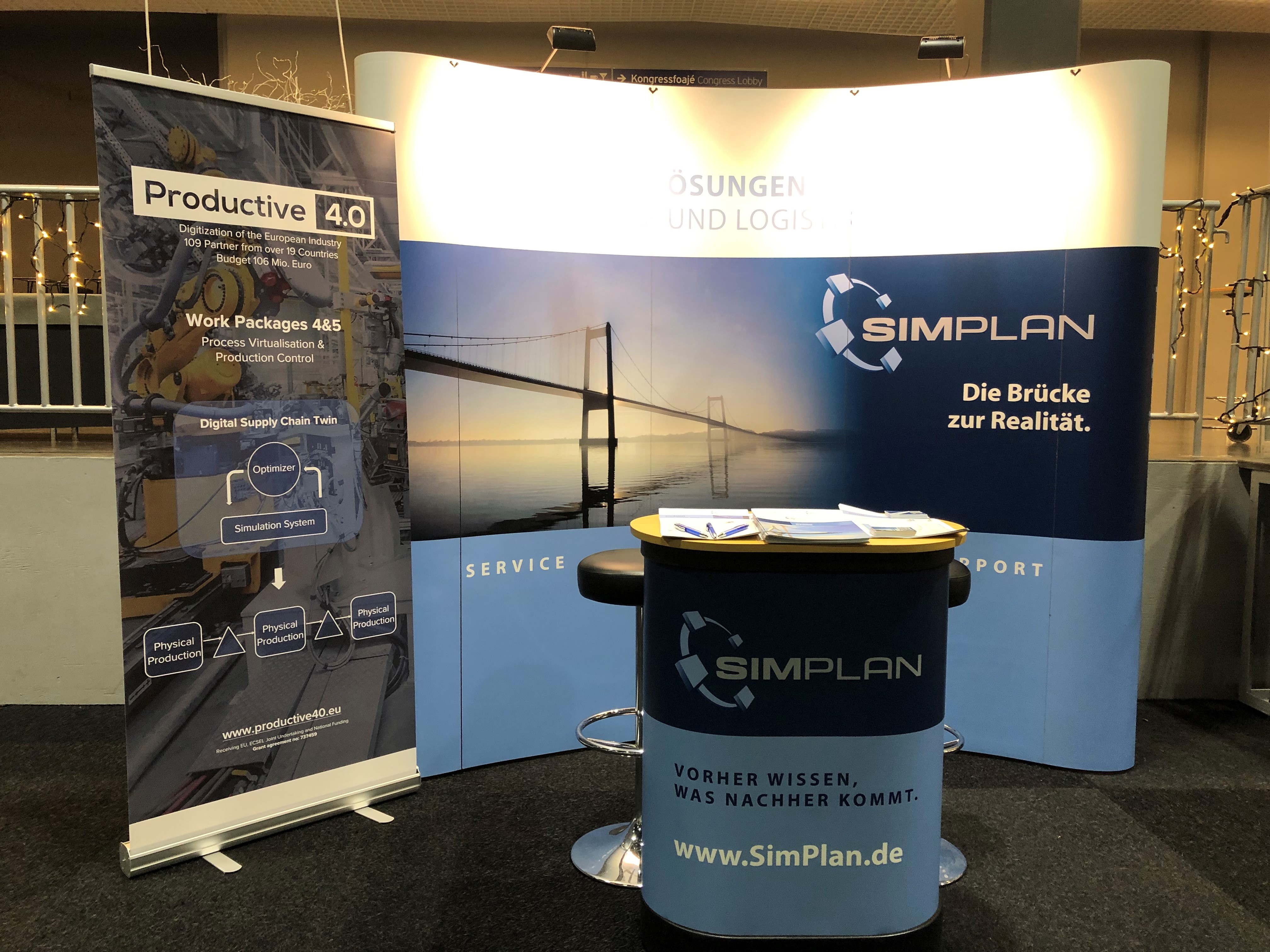SimPlan auf der WinterSim 2019 in Göteborg