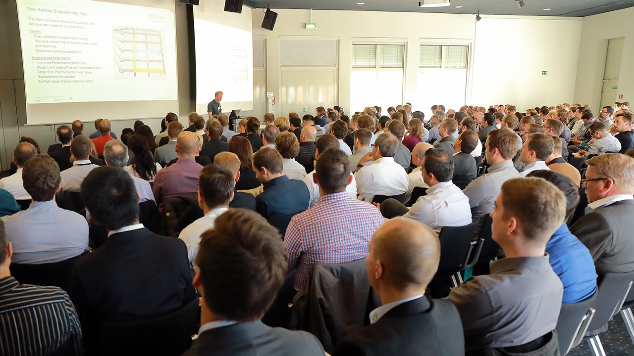 Foto zur Plant Simulation Worldwide User Conference 2019